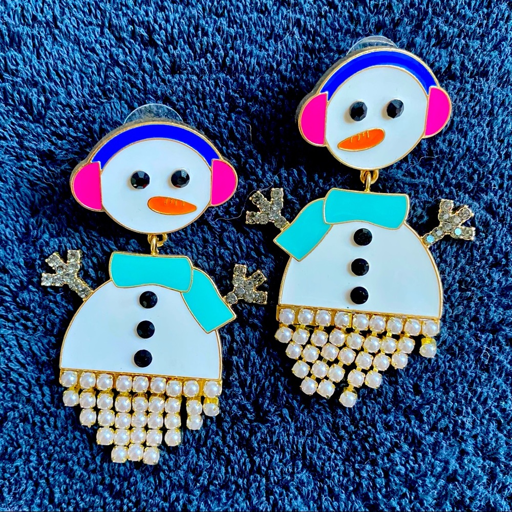 SUGARFIX by Baublebar Snowman Earrings